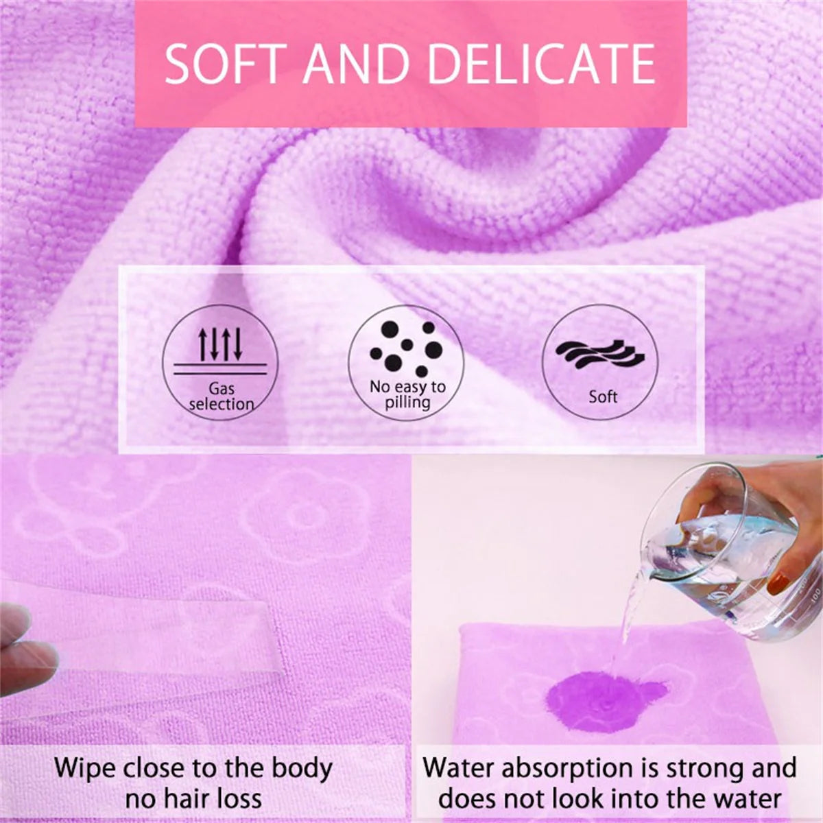 Baby Kids Bath Microfiber Towel